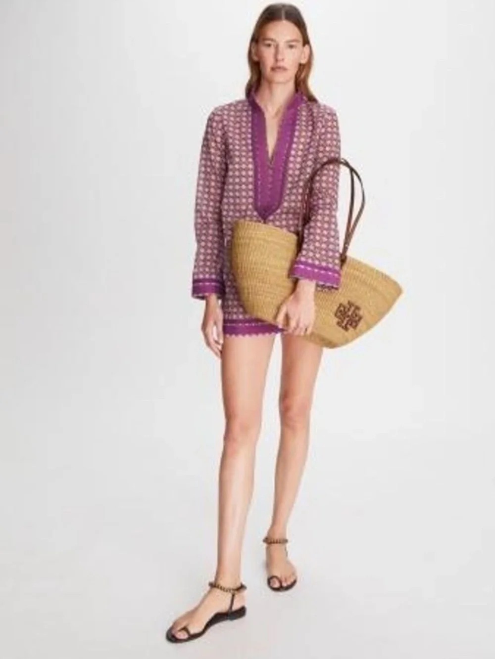 Tory Burch Monogram Tunic. XL